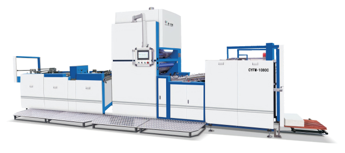 CYFM-1080C 全自動OPP覆膜機(水性/油性膠水及預(yù)涂膠膜）